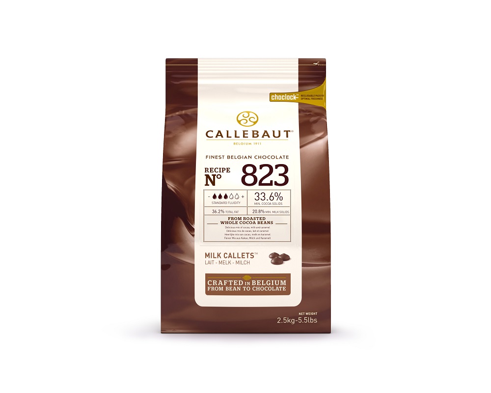 Молочный шоколад Callebaut Recipe N°823 2,5 кг - Мастеркофе.рф